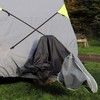 Wiltec Drawbar Cover, Grey, 95 x 61 x 15 cm,