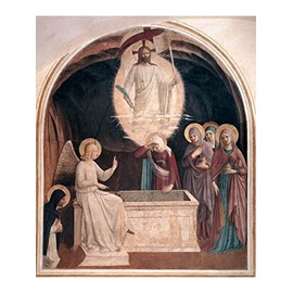 Resurrection of Christ and Women at The Tomb by Fra Angelico