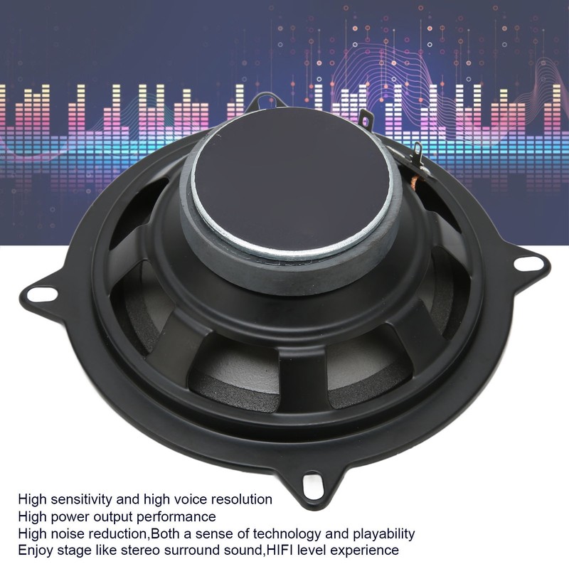 Coaxial Speaker 2 Way 500W HiFi Stereo Subwoofer Universal Car