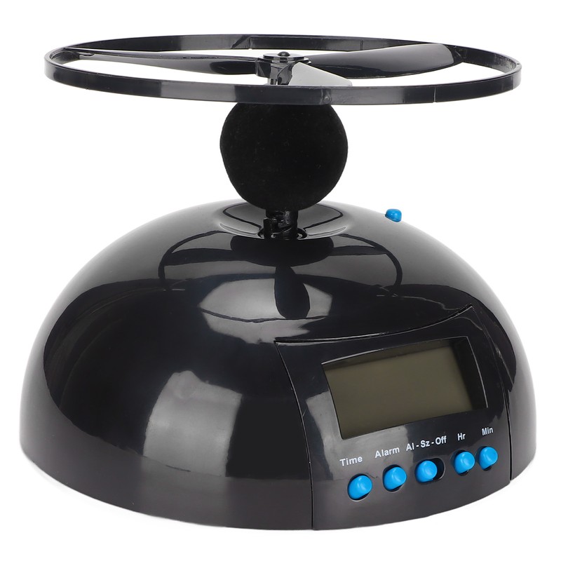 Electronic Clock Multipurpose Run Away Flying Alarm Clock for Bedroom