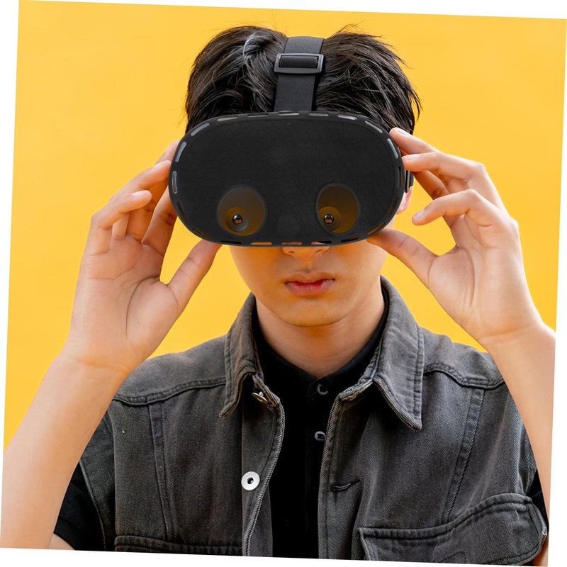 SHOWERORO Glasses Protective Cover Vr Eye Mask Cover Cloth Lens