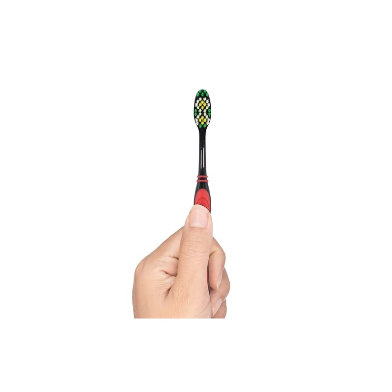GUM - cepillo para polvo de dientes multilimpieza, cerdas suaves