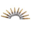 10 Titanium-Plated Non-Slip Bits 50Mm Long (Ph2 Head Type) PH2