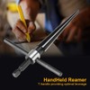 T Handle Tapered Reamer Tool 3-13mm(1/8-1/2 ), 6 Fluted Chamfer