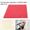 6Pcs Acoustic Absorption Panel Thickened Reduce Reverb SoundProof Padding Absorber(Pink