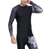 HUGE SPORTS Wildling Series UV Protection Quick Dry Compression Rash