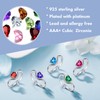 CRYSLOVE Hug Ring for Women 925 Sterling Silver Adjustable Open