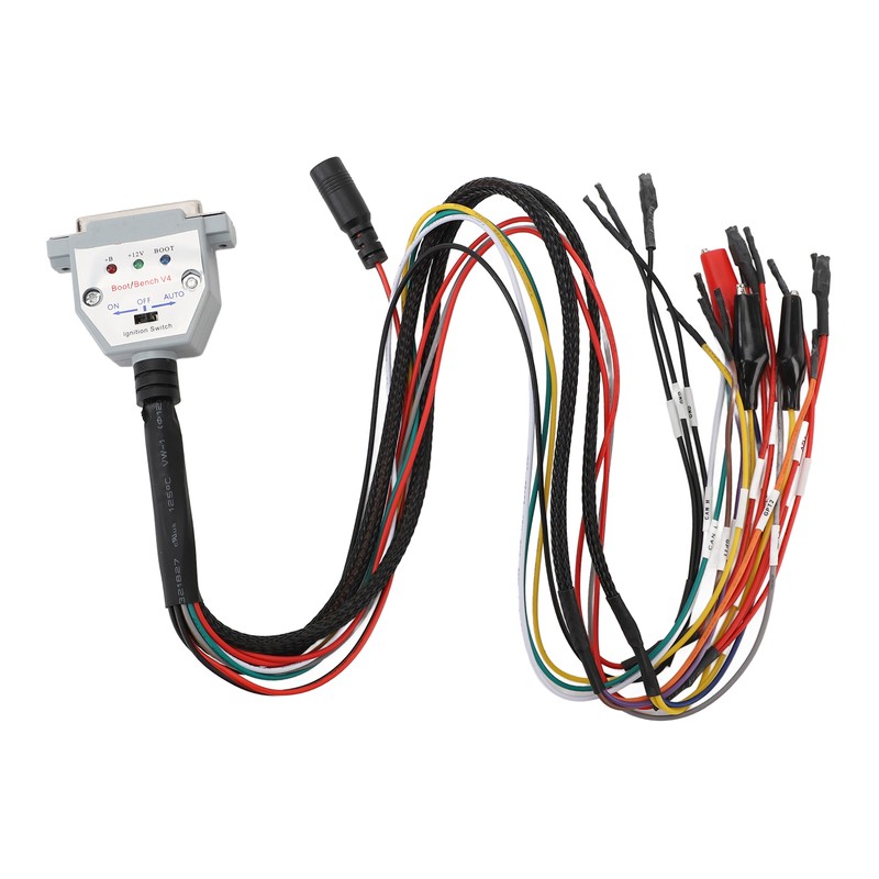 3 LED Lights Boot Bench Cable DB25 with Switch ECU
