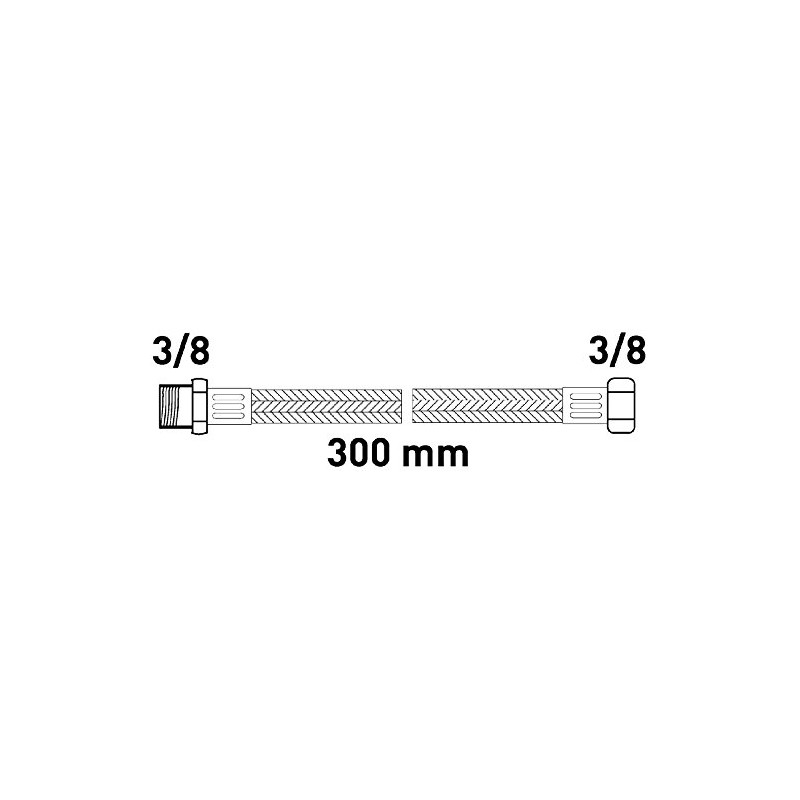 Tap hose for connecting water tap