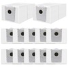 12 Pack Dust Bags Compatible with ECOVACS DEEBOT X9S/X9 PRO/X8