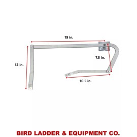 Louisville PR315500-RH - Replacement RIGHT SIDE Attic Ladder Hinge Arm
