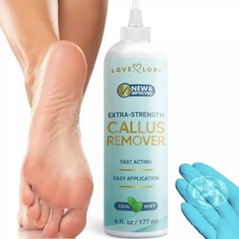 Foot Callus Remover Gel Callus Remover for Feet & Dead Skin Pedicure Home 6Oz