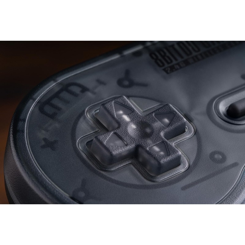 8Bitdo Sn30 2.4G Wireless Gamepad for Original SNES/SFC (Transparent Edition)