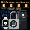 Anweller Padlock, Fingerprint, Fingerprint Lock, Locker Lock, Lock with Fingerprint