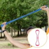 perfeclan Abbildung 8 Widerstandsband-Stretcher, tragbares Stretching-Workout-Übungs-elastisches Seil-Stretchband für Fitnessstudio-Pilates, Rosa