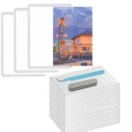 Card Loader Regular Top Loader Set of 30 for Trading Card Hard Case with Film for Trading Card Side Regular Protection Individual Storage Collection Storage Scratch Resistant Anti-Aging Ultra