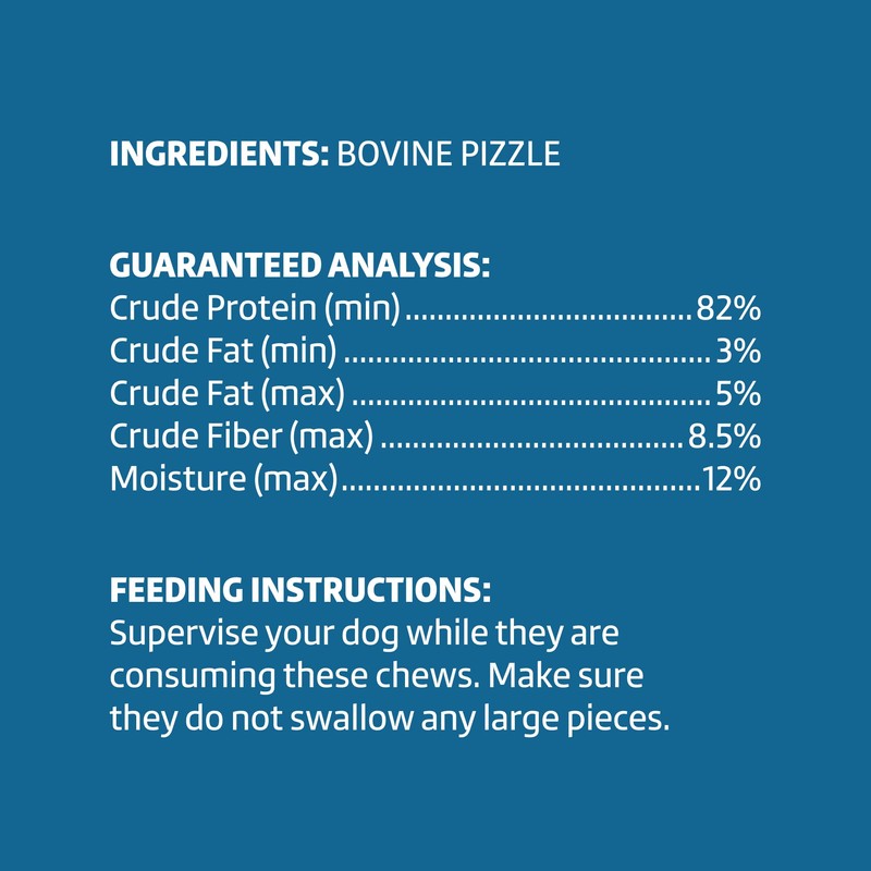 Wonder Bound Bully Sticks Dog Treats 6 inch, (6 Count)