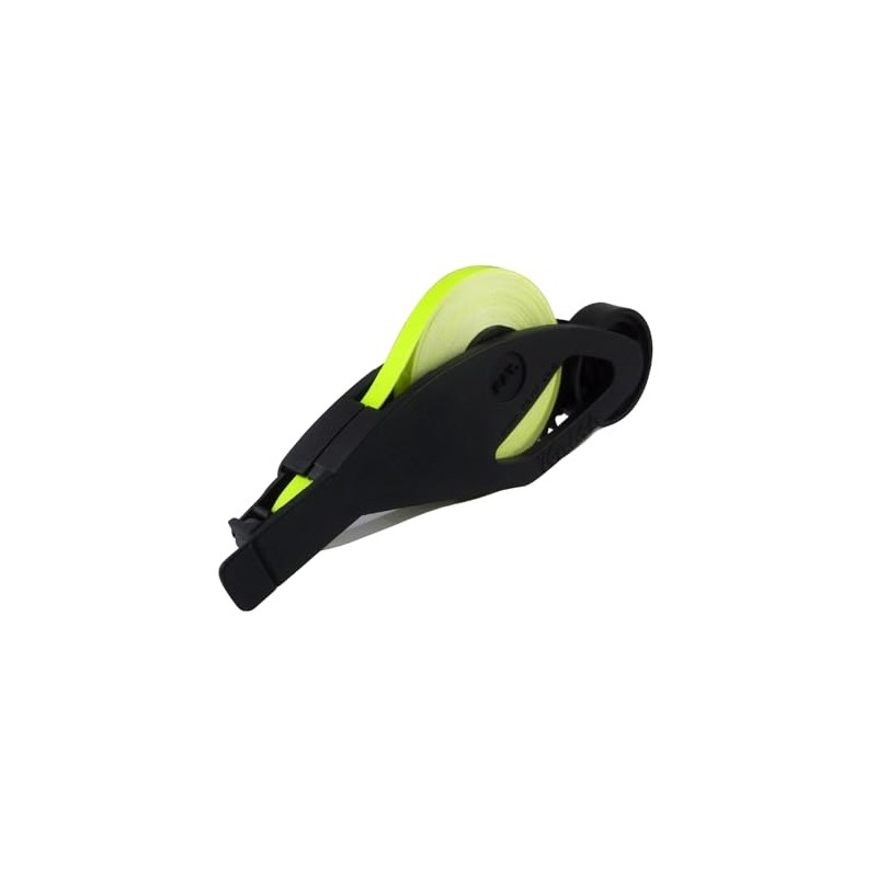 Keiti Motorcycle Reflective Wheel Stripe with Dispenser Fluorescent Yellow WS800FY