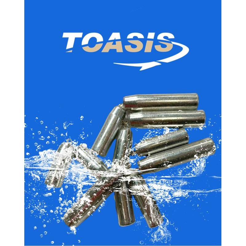 Toasis Bullet Fishing Weights Bank Sinker Set Assorted Sizes (30g/1.05_oz-10pcs)