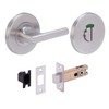 HANDLEZONE® SSS Bathroom Toilet Door Kit - DDA Disabled Turn