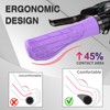 JJZOUEN Ergonomic Bike Grips, Mountain Bike Handlebar Grips, Ergonomics Bicycle