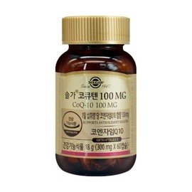Solgar CoQ10 100 300mgX60 capsules 23276549673596 / 솔가 코큐텐 100 300mgX60캡슐23276549673596
