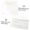 Operitacx Waterproof Cold-Resistant 1 Roll Food Stickers for Kitchen Refrigerator