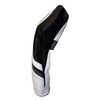 Majek Golf Headcovers Black and White Leather Style 1, H,