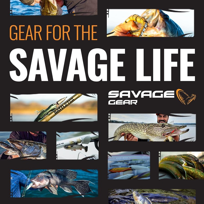 Savage Gear Pulse Tail Shiner Loosebody Fishing Bait, 1 1/4