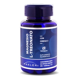 L-treonato De Magnesio + Omega 3 | 60 Cápsulas | Maklen Sabor Sin sabor