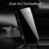 Electric Dual Arc Lighter Rechargeable Windproof Flameless 220mAh Aluminium Alloy