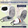 Anguu Hat Travel Case, Hard Hat Carrier Organizer with Clip