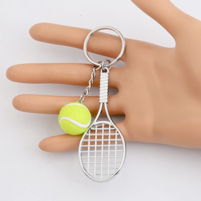 BNQL Tennis Keychain Gifts for Tennis Players Tennis Team Gifts