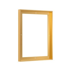 Pixy Canvas Floater Frame 11x14 for 3/4 (0.75) inch Deep Canvas Paintings/Canvas Prints/Wood Canvas Panels/Wall Art/Wall Decor/Home Decor/Artwork (Brass Gold, 11 x 14 inch, Portrait)