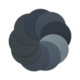 24 PCS 125mm Sanding Discs, Orbital Sander Discs, Silicon Carbide Sandpaper Dry Wet Include 400/600/800/1000/1500/2000/3000/5000 Grit for Polishing Wood, Metal, Car