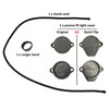 Hammy3DPrints Light Light/Lens Cover for Weapon Mounted Flashlights (Olive Green