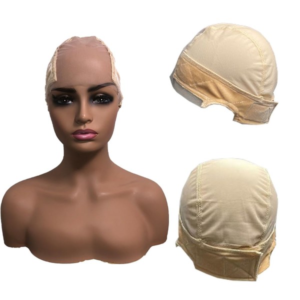 Lace Wig Grip Cap for Women - 4x5 Transparent Lace