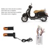 48V 800W Brushed Motor Controller with Yellow Grips Set Heat