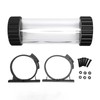 Cylindrical Water Cooling Tank PC Water Tank Built in Filtration