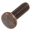 The Hillman Group 54074 8-32 x 1/2-Inch Antique Brass Knurled