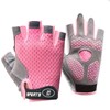 Half-Finger-Kids-Cycling-Gloves Non-Slip, Padded, Antislip, Fingerless Kids Bike Climbing Gloves Girls