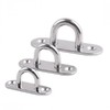 Stainless Steel Multi-Purpose Pad Eye Hook (Oval, SUS304) CB Large 2ea