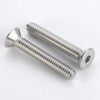 MewuDecor 5/16-18 x 1" Flat Head Socket Cap Screws Countersunk