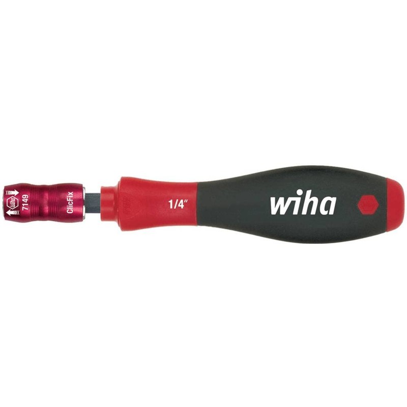 Wiha 38714035 Bit Holder with Handle Magnetic 1/4 in 1/4