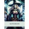 Healer Casting a Spell: A5 Notebook for Aspiring Witches
