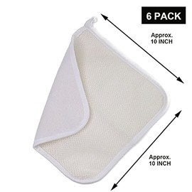 Paño de tela suave para la cara - Paños faciales - Paños exfoliantes para piel muerta - Paquete de toallas exfoliantes - a granel - Depurador de paños para cuerpo y cara - Toallas