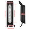 HDBUBALUS LED Saddlebag Support Inserts Auxiliary Fender Light Filler Panel