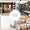 Curtains Rod Bracket Holder - Curved Groove Design Sturdy Curtains