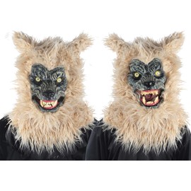 Animated Blonde Werewolf Mask