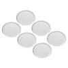 PATIKIL Germination Lids, 6 Pieces 70 mm Stainless Steel Strainer
